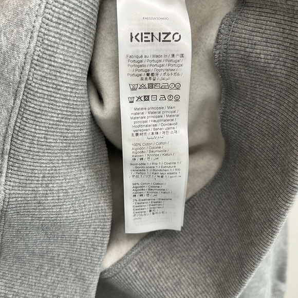 KENZO 3D LOGO MULTICOLOR HOODIE
PEARL GREY - Picture 8 of 10